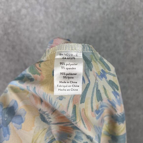 RipSkirt Hawaii Floral Fleur Sleeveless Midi Dress Size XS - Picture 12 of 12